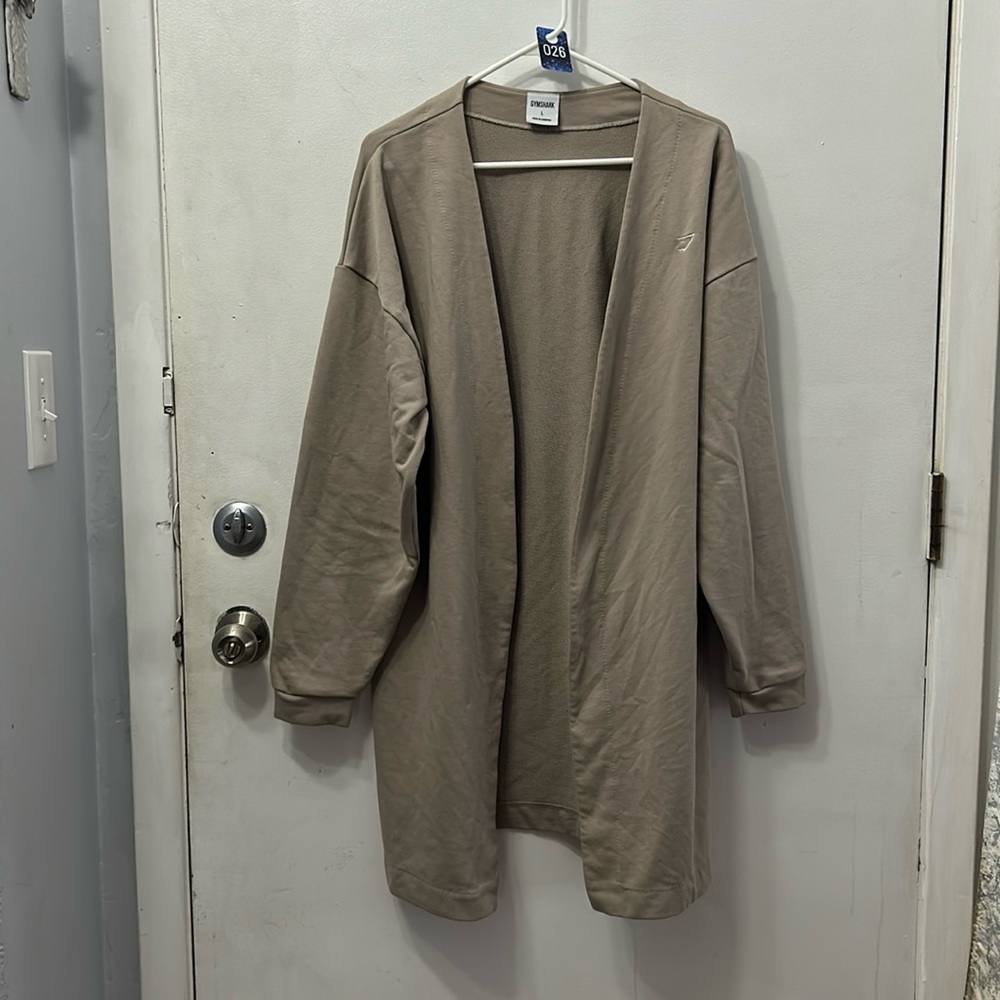 a Whitney Simons X Gymshark Collab Cardigan size Large.